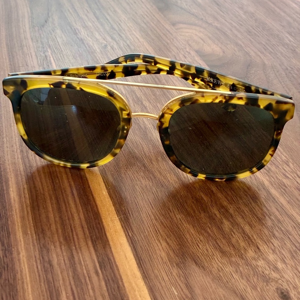 KREWE Tortoise Shell Sunglasses